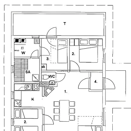 Kuikka Seetaucher-villa By The Crater Alpesi faház